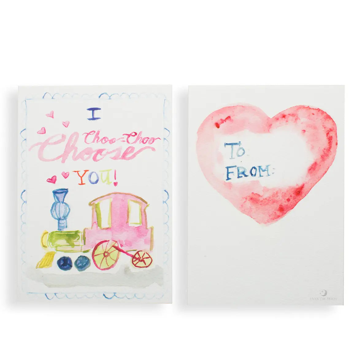 Watercolor Valentines