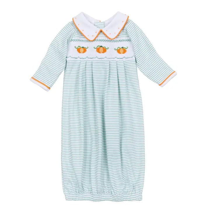 Magnolia Baby Boys Lil Pumpkin Gown