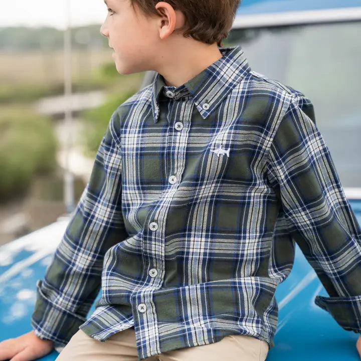 Folly Island Boys Flannel