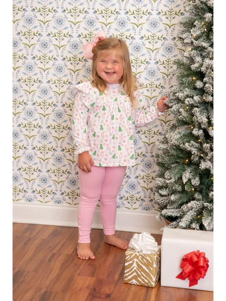 Mary Reese Christmas Legging Set