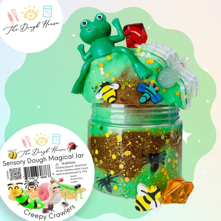 Fun Sized Creepy Crawly Dough Jar