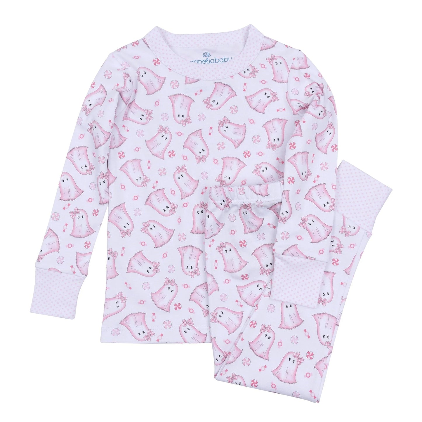 Magnolia Baby My Little Boo Pajamas Pink