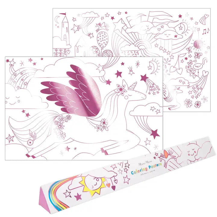 Unicorn Coloring Pages
