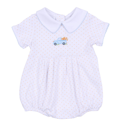 Magnolia Baby Pumpkin Patch Collared Bubble Blue