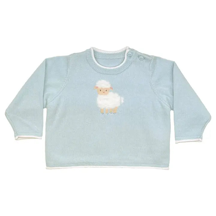 Fuzzy Lamb Lightweight Knit Sweater