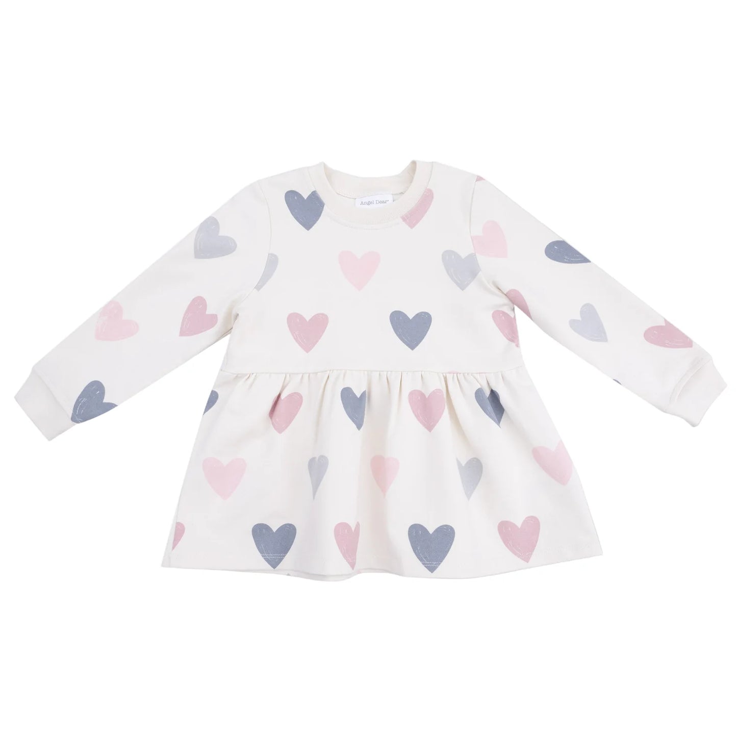 French Terry Hearts Dress