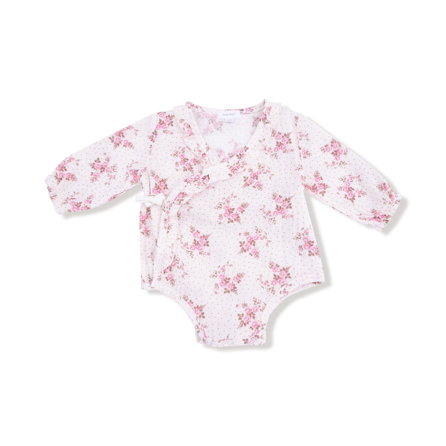 Belle Rosette Dot Kimono Bodysuit