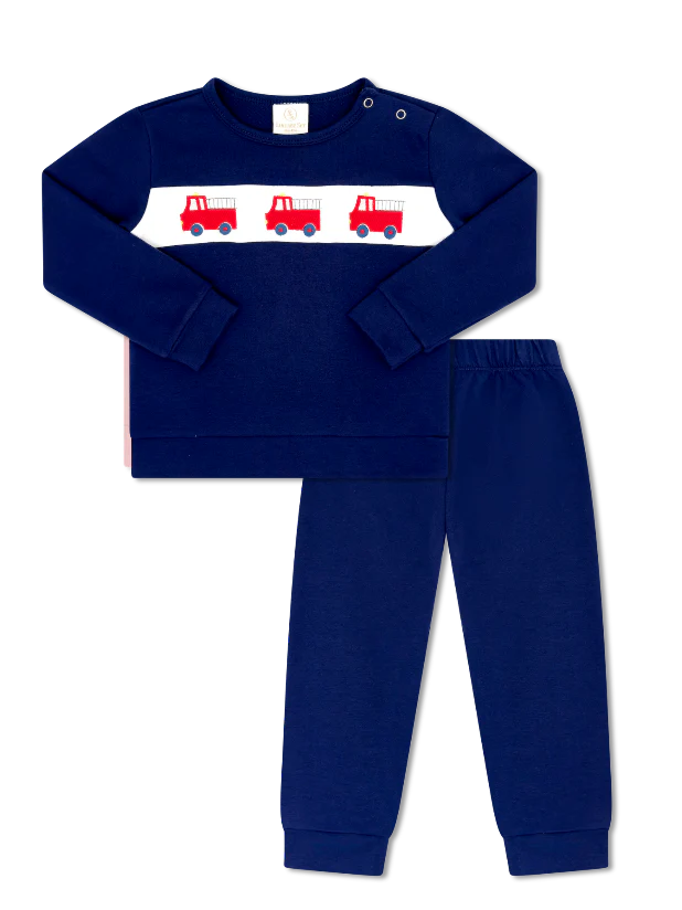 Fire Trucks Bayou Play Set