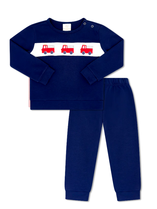 Fire Trucks Bayou Play Set