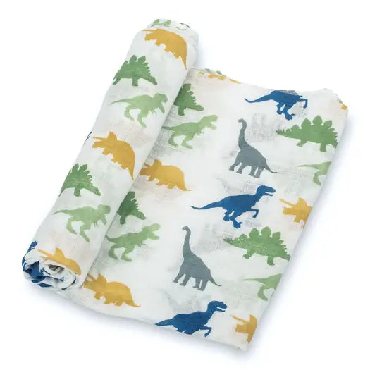 Rawr Some Dinos Muslin Blanket