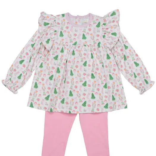 Mary Reese Christmas Legging Set