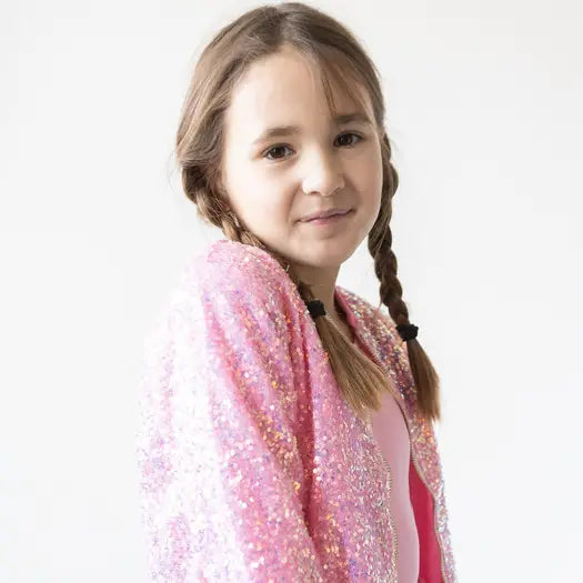 Bubblegum Pink Sequin Jacket
