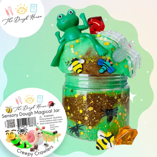 Fun Sized Creepy Crawly Dough Jar