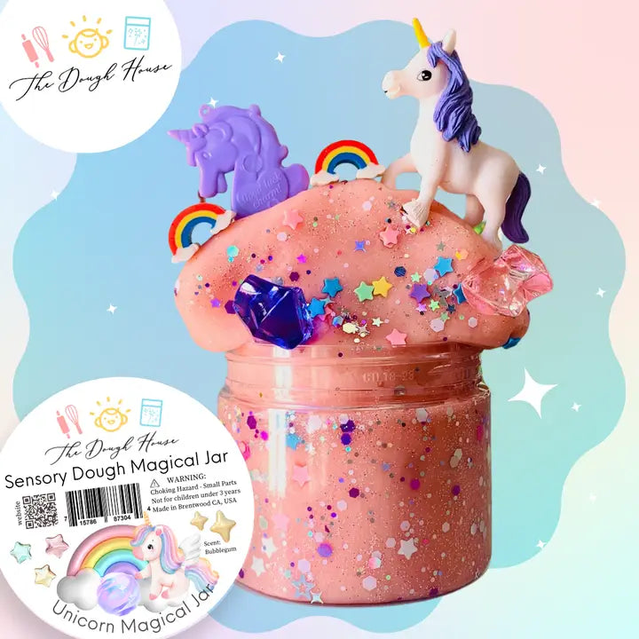 Fun Sized Unicorn Magical Dough Jar