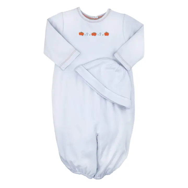 Petit Ami Blue Pumpkin Gown