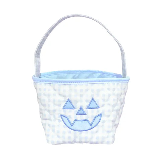 Petite Pumpkin Tote, Blue