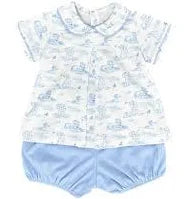 Puppy Knit Diaper Set