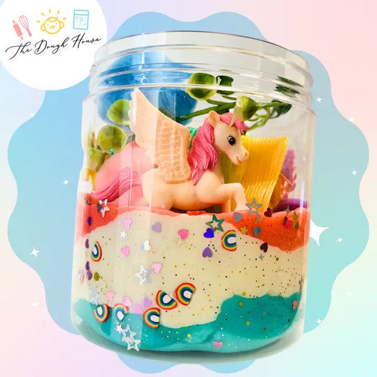 Super Size Unicorn Magical Dough Jar